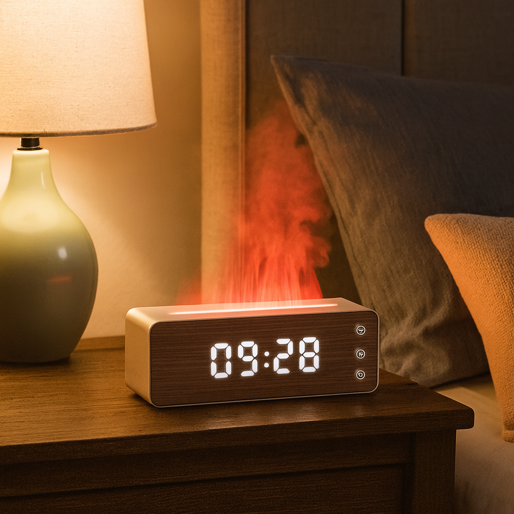 AuraClock Essential Oil Diffuser