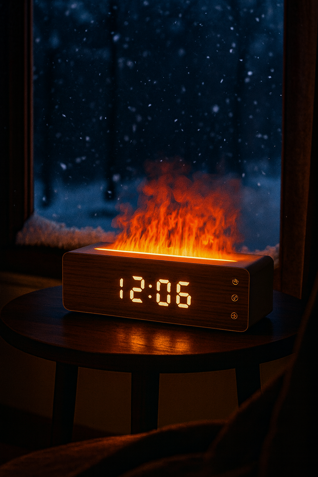 AuraClock Essential Oil Diffuser