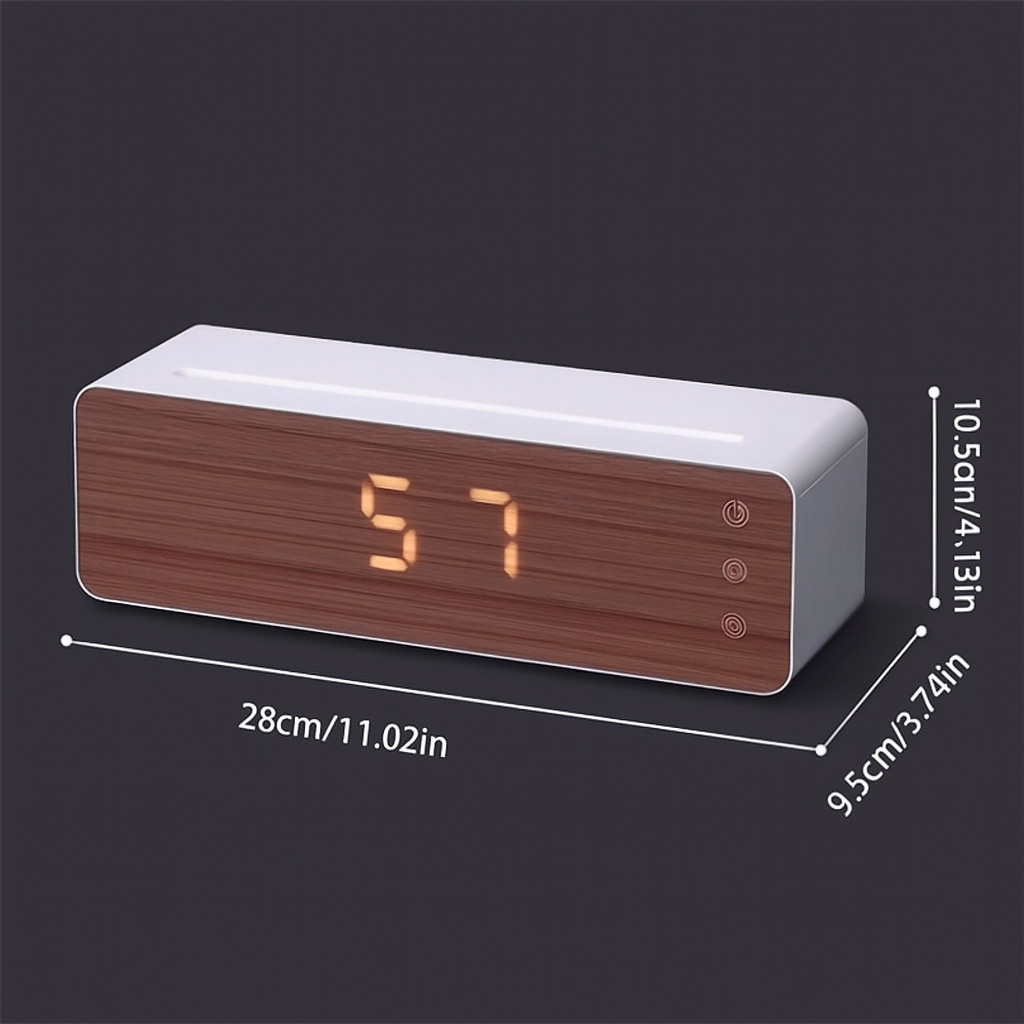 AuraClock Essential Oil Diffuser